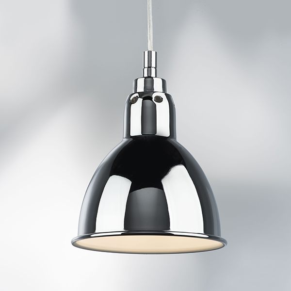 765014 Люстра LOFT 1х40W E14 ХРОМ