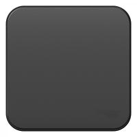 BLANCA О/У 1-клавишный ВЫКЛЮЧАТЕЛЬ (сх.1) с самовозв.,ИЗОЛ.ПЛ.,10А,АНТРАЦИТ