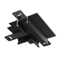 Т- образный коннектор встраиваемый Basity, черный