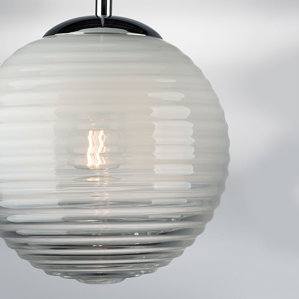 804101 Подвес DISSIMO 1х40W E27 ХРОМ/БЕЛЫЙ