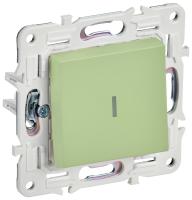 SKANDY Выключатель 1-клавишный с индикацией 10А SK-V07G мятный IEK