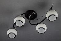 Л26190/4 (4) BK+MK светильник потолочный