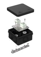 Коробка огнестойкая для о/п 40-0210-FR6.0-4 Е15-Е120 RAL9005 80х80х40 Промрукав