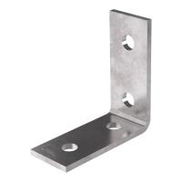 Пластина угловая 90 градусов 4 отверстия 2/2 Промрукав
