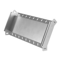 Угол вертикальный внешний 45 градусов Стандарт INOX (AISI 304) 500х50 Промрукав