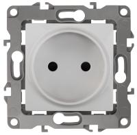 12-2105-01 ЭРА Розетка 2P, 16A-250В, IP20, Эра12, белый (10/100/2500)