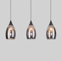 Подвесной светильник со стеклянными плафонами 50285/3 черный жемчуг