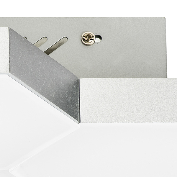 750072 Люстра потол FAVO LED-35W 1680LM Silver 3000K