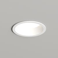 DK3103-WH Встраиваемый влагозащищенный светильник, IP 65, 10 Вт, GU5.3, LED, белый, пластик