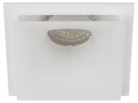 Встраиваемый светильник декоративный ЭРА KL102 WH MR16 GU5.3 белый