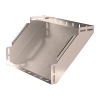 Угол вертикальный внутренний 90 градусов Стандарт INOX (AISI 409) 400х100 Промрукав