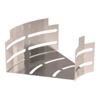 Угол горизонтальный изменяемый 0-45 градусов Стандарт INOX (AISI 409) 150х80 Промрукав