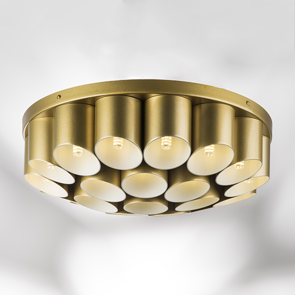 720222 Люстра SIENA 22х40W G9 ЗОЛОТО/БЕЛЫЙ