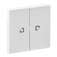 Legrand Valena LIFE Бел Клавиша 2-ая с подсветкой/индикацией