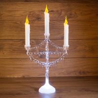Фигура на подставке Подсвечник со свечками 50 см