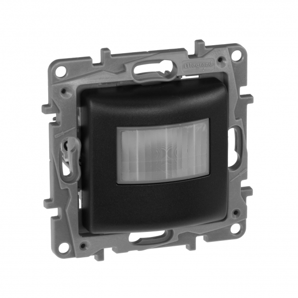 Legrand Etika Антрацит Датчик движения без нейтрали 400Вт