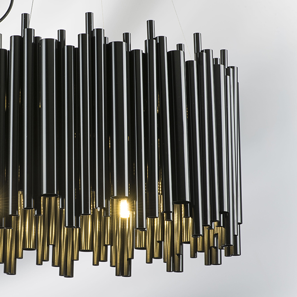 816107 Люстра SAVONA 10х40W G9 ЧЕРНЫЙ