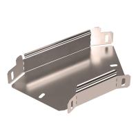 Угол горизонтальный 45 градусов Стандарт INOX (AISI 409) 150х50 Промрукав