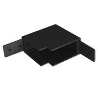 505137-ALU Соединитель вертикальный TETA PRO L-образный ЧЕРНЫЙ для PRO