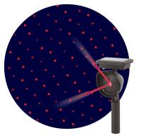 ERAPR024-01 ЭРА Садовый проектор на солнечной батарее, пластик, 34 см (24/288)