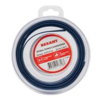 Трубка термоусаживаемая ТУТ нг 10,0/5,0мм, синяя, ролик 2,44м REXANT