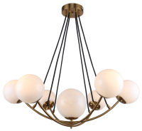 Люстра Rivoli Dina 4099-307 7 х Е14 40 Вт дизайн