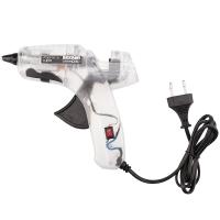 Пистолет клеевой, 60Вт, Ø11мм, ПРОЗРАЧНЫЙ корпус, с кнопкой, блистер REXANT