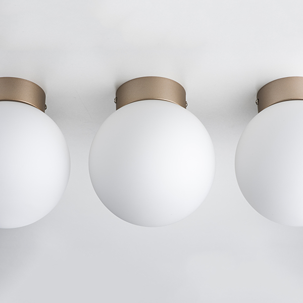 812013 Люстра GLOBO 1х40W E14 champagn gold/white