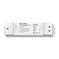 Контроллер DALI, напряжение питания 12-48V DC, 1х10А, выходная мощность 1×(180-480)W