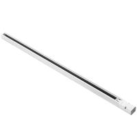 504015 Трек четырехконтактн трехфазн BARRA, длина 1м, БЕЛЫЙ МАТОВЫЙ (питание и заглушка в комплекте)