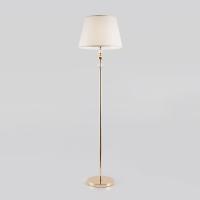 Напольный светильник с тканевым абажуром 01072/1 золото