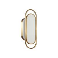 7066/12WL L-VISION ODL25 353 Настенный светильник бронзовый/металл/искусств.мрамор IP20 LED 12W 3000K 220V MILANO