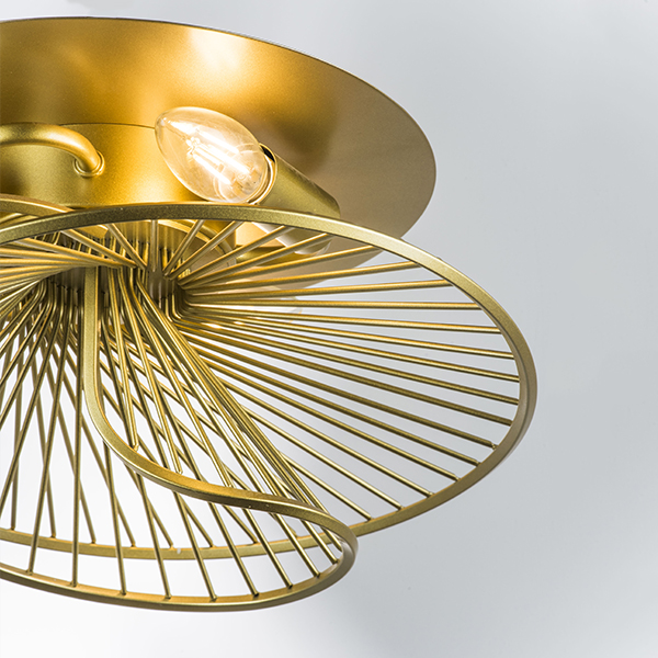 728133 Люстра ZETA 3х40W E14 ЗОЛОТО