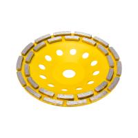 Чашка алмазная шлифовальная, двухрядная, 180х22,2мм KRANZ