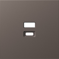 Накладка для розеток USB, мокко, серия S08