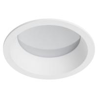 012906 Рамка (светильник) PVC д/LED-модулей 941хх и LED-ламп D50мм PIANO ROUND БЕЛЫЙ IP65