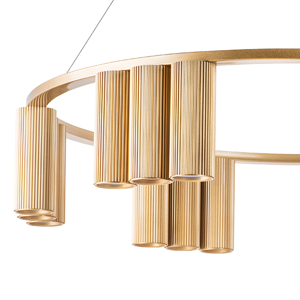 718183 Люстра ROMA 18х28W GU10 (led) CHAMPAGNE GOLD