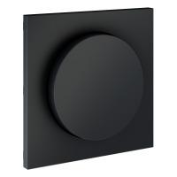 Накладка для светорегулятора поворотно-нажимного, S70 (графит)