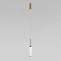 Подвесной светодиодный светильник 50386/1 LED латунь