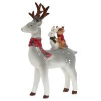 752249 Фигурка декоративная Олень  L21 5 W8 5 H33 5 см