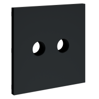 Накладка для розетки телевизионной оконечной TV+SAT, S70 (графит)
