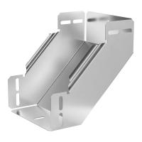 Угол вертикальный внутренний 90 градусов Стандарт INOX (AISI 304) 150х80 Промрукав