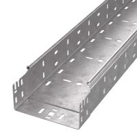 Лоток перфорированный Профи HDZ 150х80х6000 (1,5 мм) (12 м/уп) Промрукав