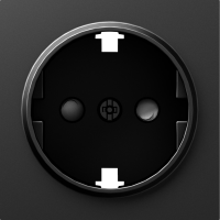 Накладка для розетки Schuko с заземлением, со шторками 16A 250 В~,серия A07