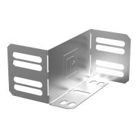 Переходник упрощённый горизонтальный Стандарт HDZ на 100 мм Н80  Промрукав