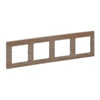 Legrand Valena LIFE Светлое дерево Рамка 4-ая