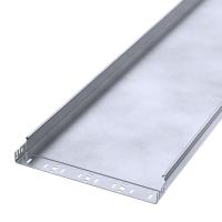 Лоток неперфорированный Профи INOX (AISI 316) 400х50x6000 (2,0 мм) (12 м/уп) Промрукав