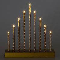 Светодиодная новогодняя фигура ЭРА ENGS-09 Свечи 9 LED