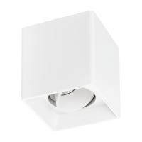 052066 Светильник PVC RETTANGO GU10 БЕЛЫЙ