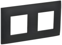 SKANDY Рамка 2-местная SK-F02G графит IEK